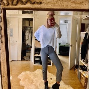 Brandy Melville fabric gingham pants